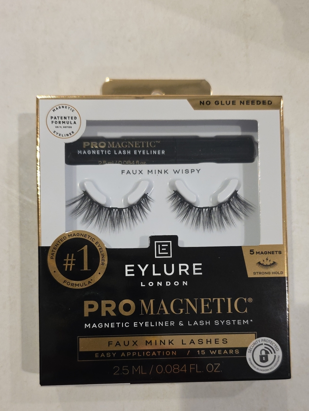 ProMagnetic Faux Mink Wispy Magnetic Lashes & Eyeliner - Black